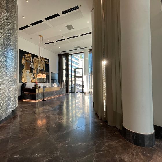 Lobby des Grand Tower in Frankfurt